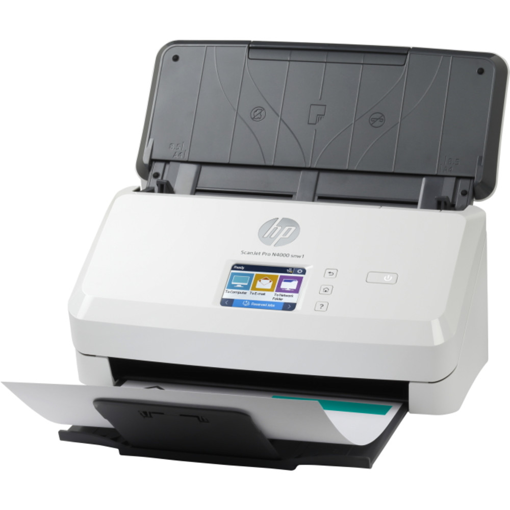 Протяжный сканер HP ScanJet Pro N4000 snw1 6FW08A A4, CIS - миниатюра 3