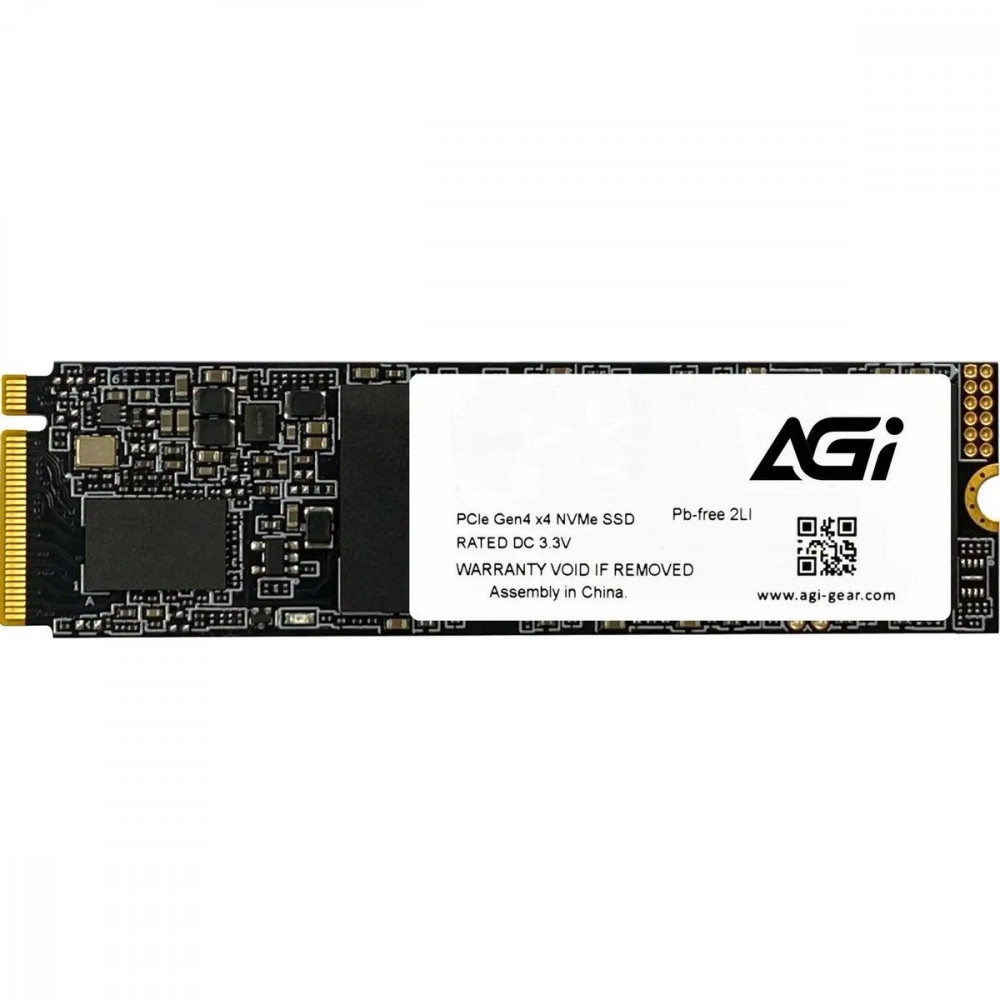 Жесткий диск AGI AI818 AGI2T0G43AI818-CB SSD (твердотельные), 2 ТБ, M.2, PCIe — фото товара