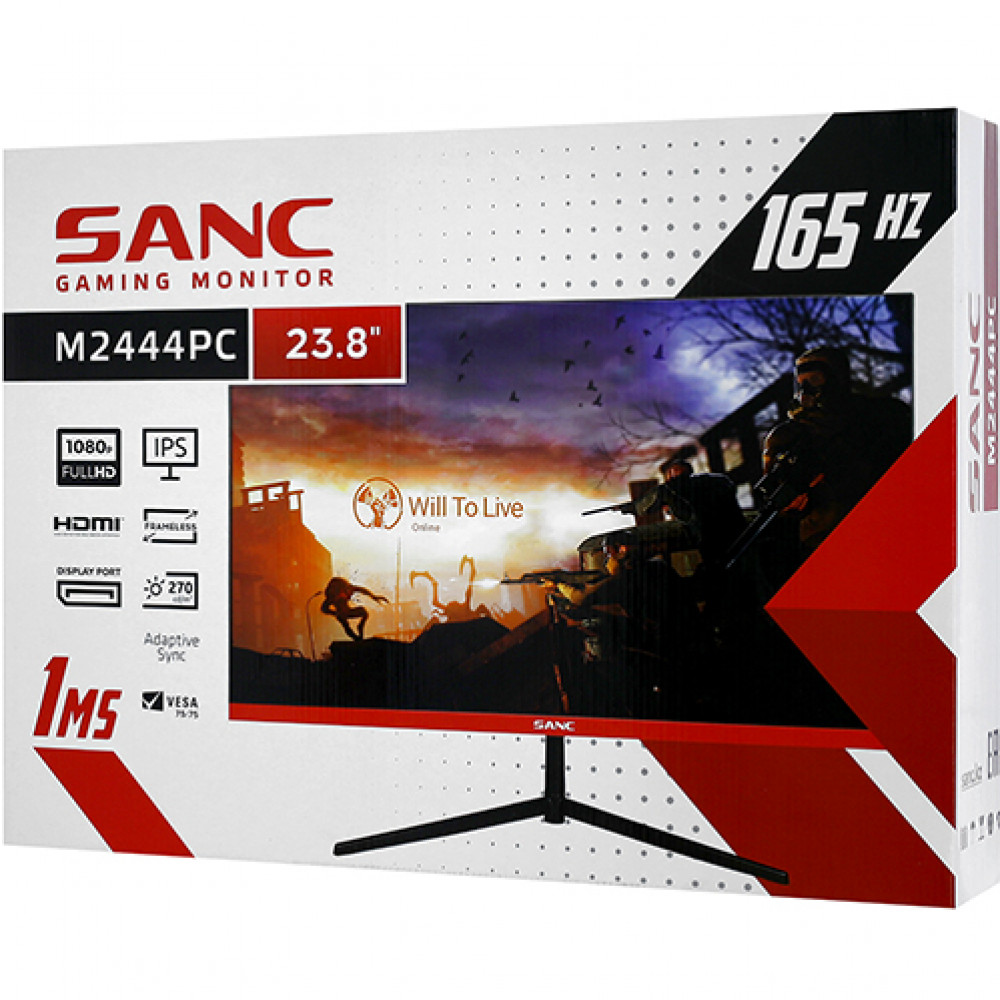 Монитор SANC M2444PC V2 23.8 ", IPS, Full HD 1920x1080 (16:9), 165 Гц - миниатюра 5