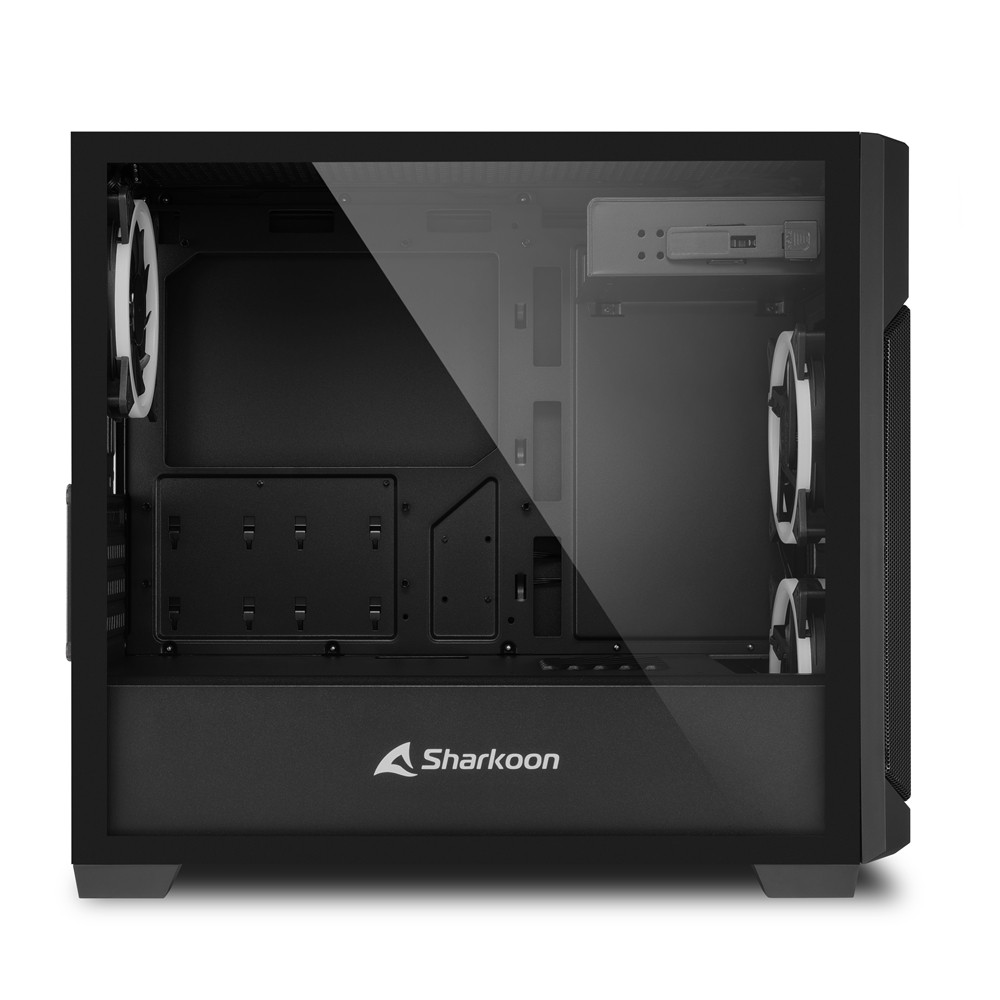 Корпус Sharkoon RGB V1000 Mini-Tower - миниатюра 4