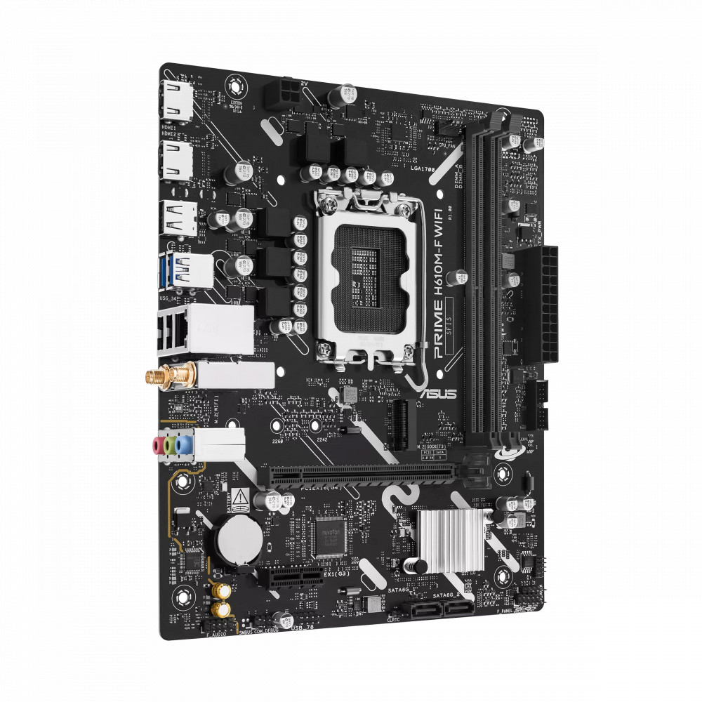 Материнская плата Asus PRIME H610M-F WIFI Micro-ATX, LGA 1700 — фото товара