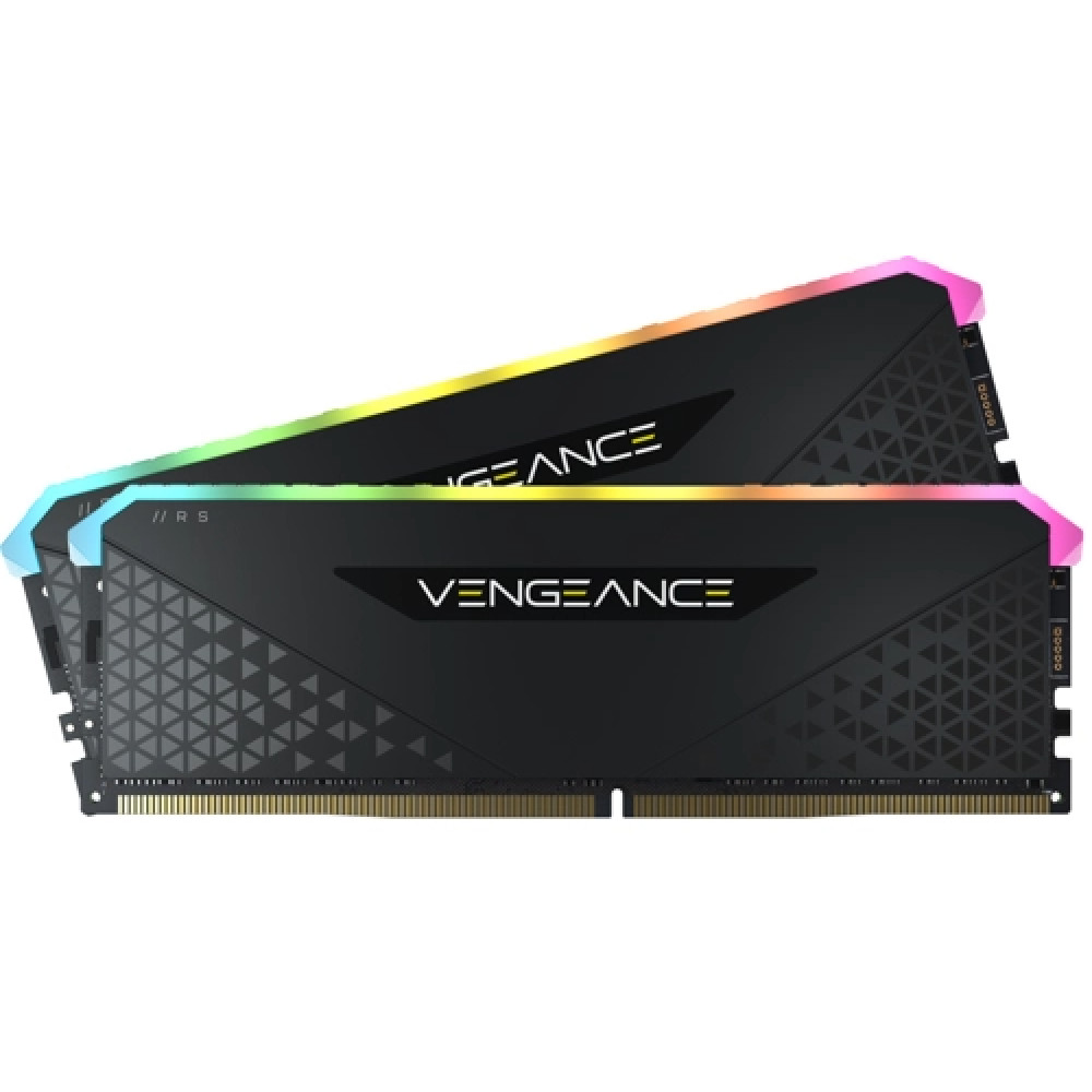 ОЗУ Corsair Vengeance RGB RS CMG16GX4M2E3200C16 DIMM, DDR4, 16 Гб (2 х 8 Гб), 3200 МГц — фото товара