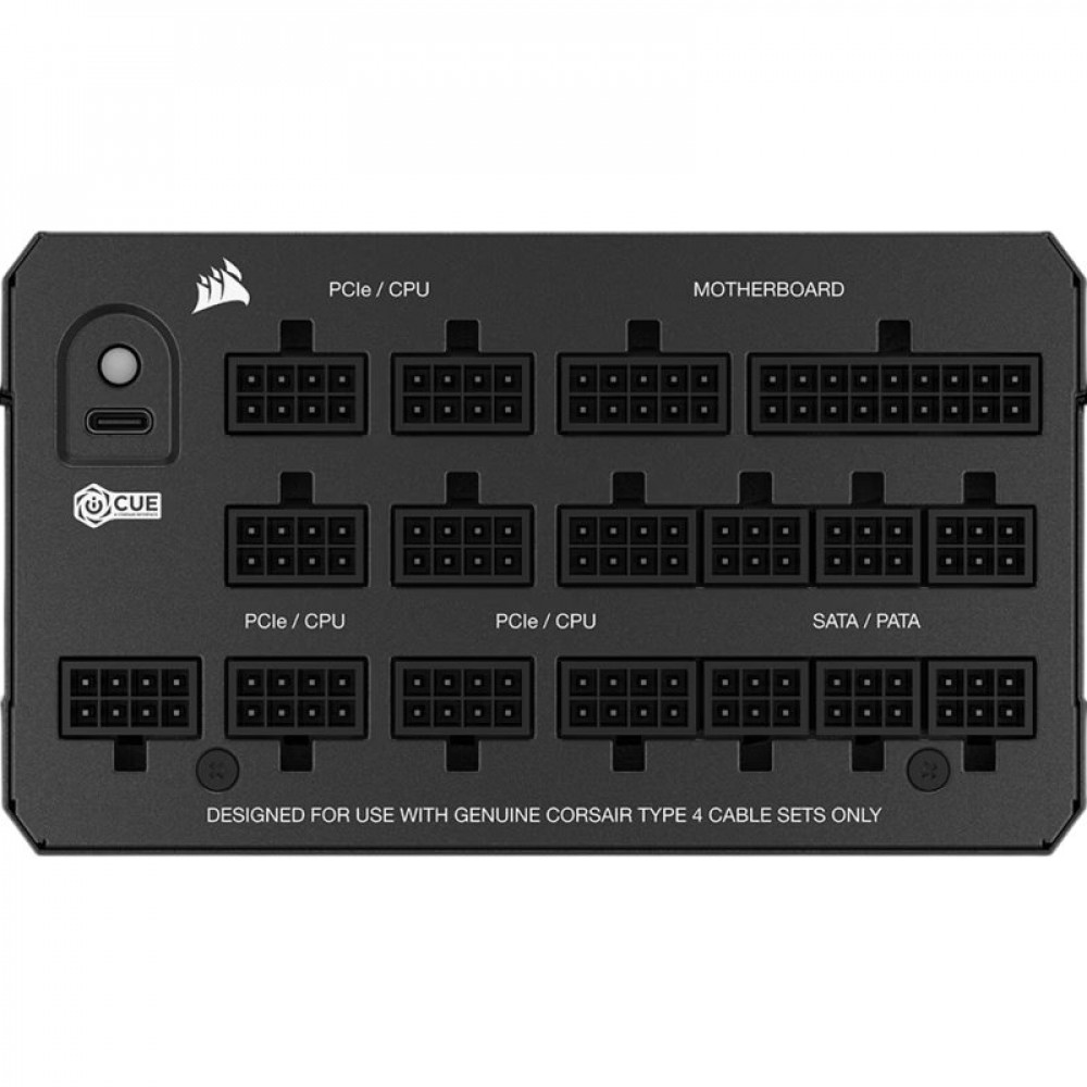 Блок питания Corsair CP-9020307-EU 1200 Вт, 80+ Platinum - миниатюра 2