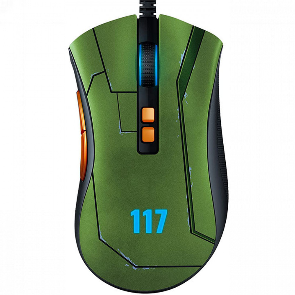Мышь Razer DeathAdder V2 - HALO Infinite Edition RZ01-03210300-R3M1 Игровые, Проводная — фото товара