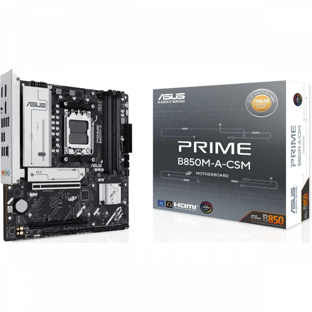 Материнская плата Asus PRIME B850M-A-CSM 90MB1LQ0-M0EAYC Micro-ATX, AMD AM5 - миниатюра 4