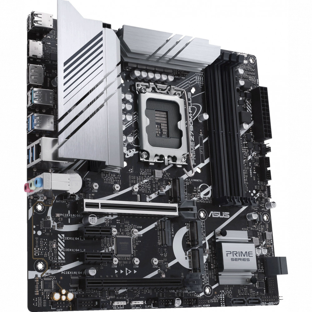 Материнская плата Asus PRIME Z790M-PLUS Micro-ATX, LGA 1700 - миниатюра 2