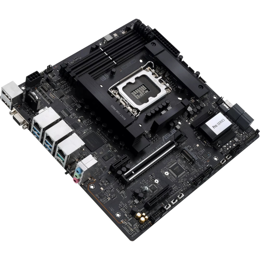 Материнская плата Asus PRO WS W680M-ACE SE 90MB1FA0-M0EAY0 Mini-ATX, LGA 1700 - миниатюра 4