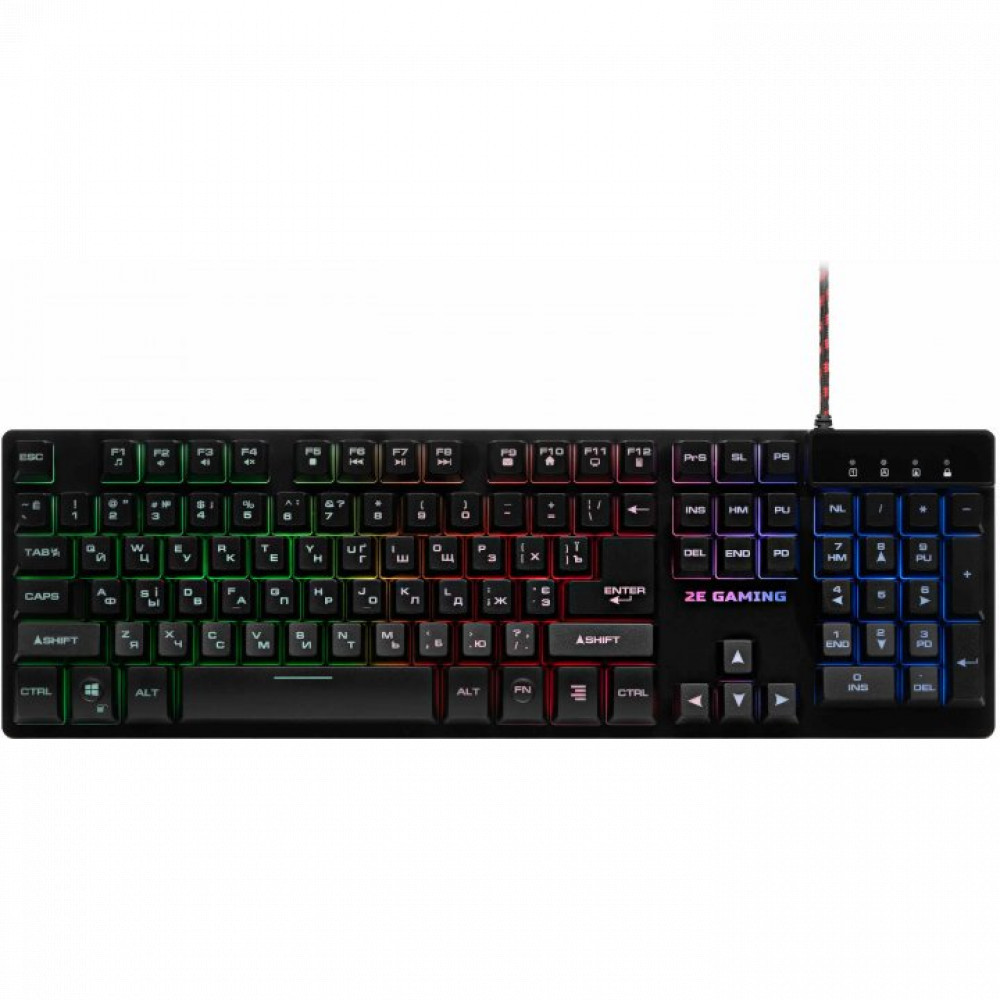 Клавиатура 2E GAMING KG280 LED 2E-KG280UB Проводная, USB — фото товара