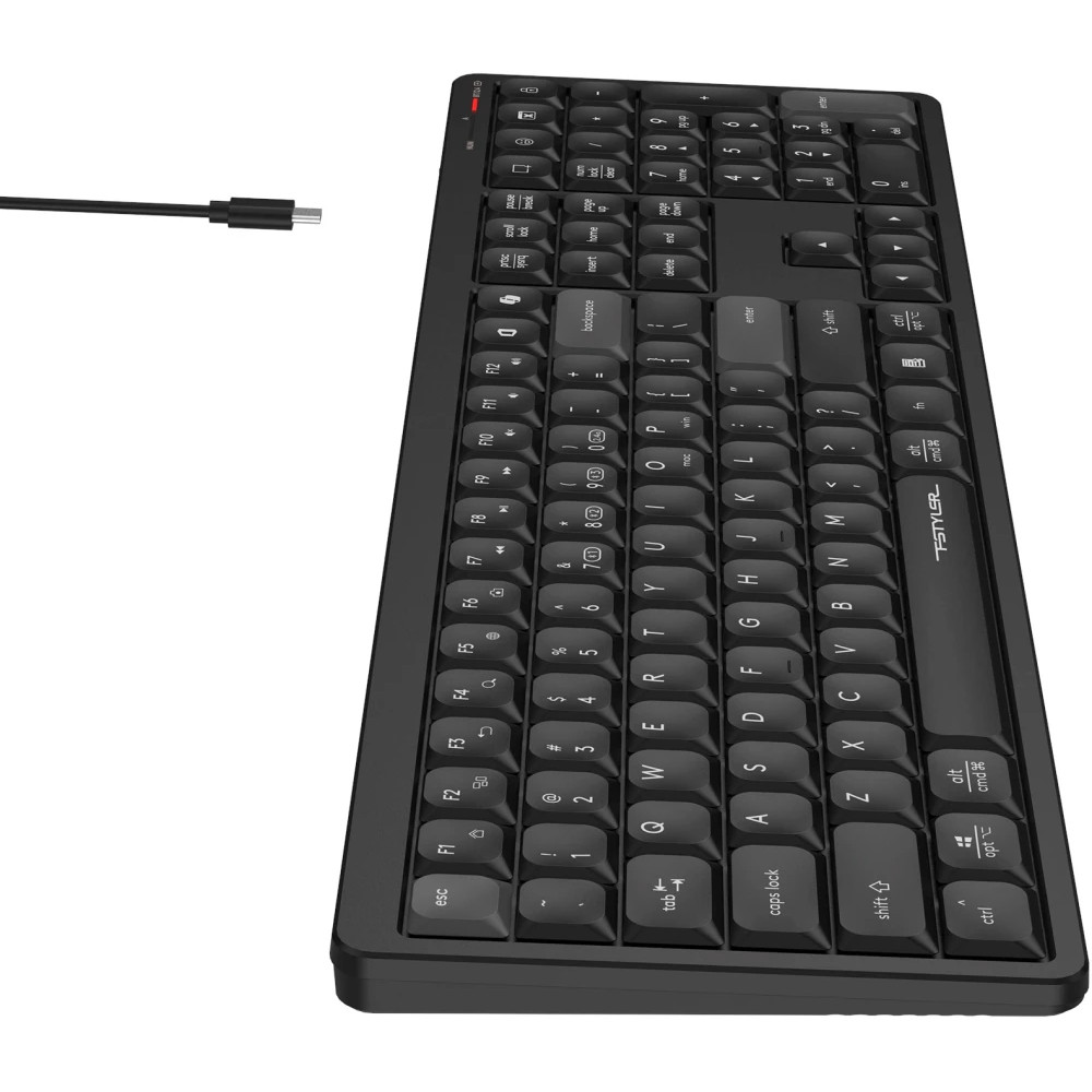 Клавиатура A4Tech Fstyler FBX55C Black FBX55C BLACK Беспроводная, Bluetooth - миниатюра 9