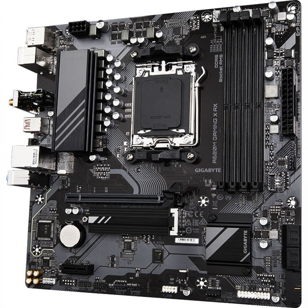 Материнская плата Gigabyte A620M GAMING X AX Micro-ATX, AMD AM5 - миниатюра 3