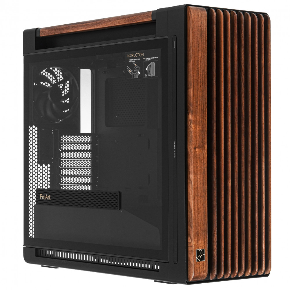 Корпус Asus ProArt PA602 Wood Edition Modern Black 90DC00J0-B09030 Mid-Tower — фото товара