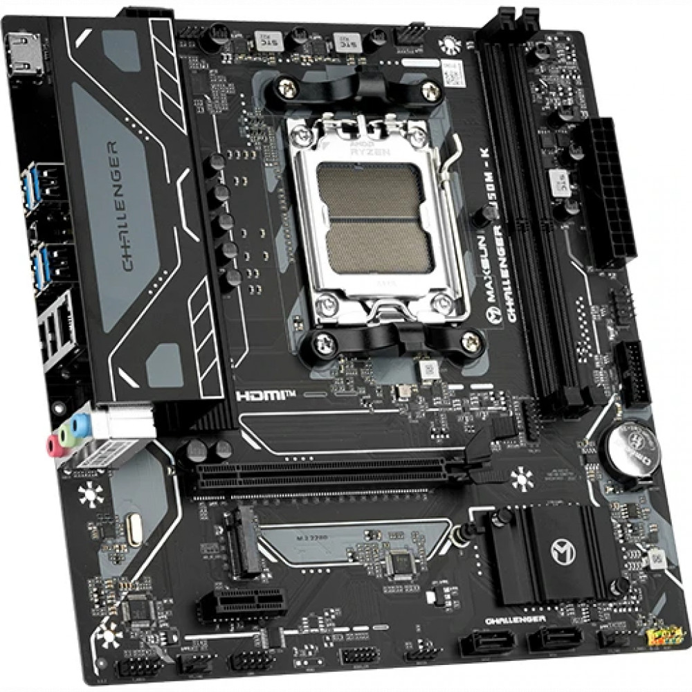 Материнская плата Maxsun Challenger B850M-K 6940709662489 Micro-ATX, AMD AM5 - миниатюра 2
