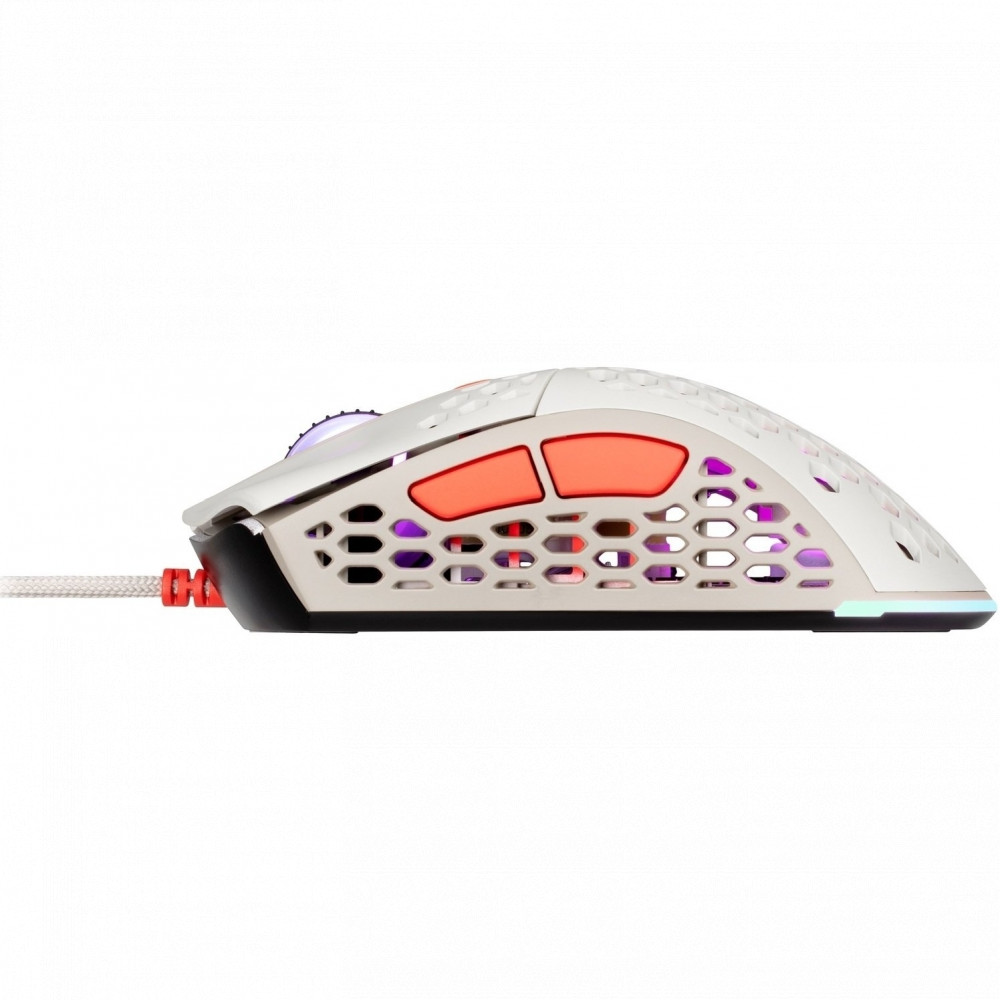 Мышь 2E HyperSpeed Lite RGB Retro White 2E-MGHSL-WT Игровые, Проводная - миниатюра 3