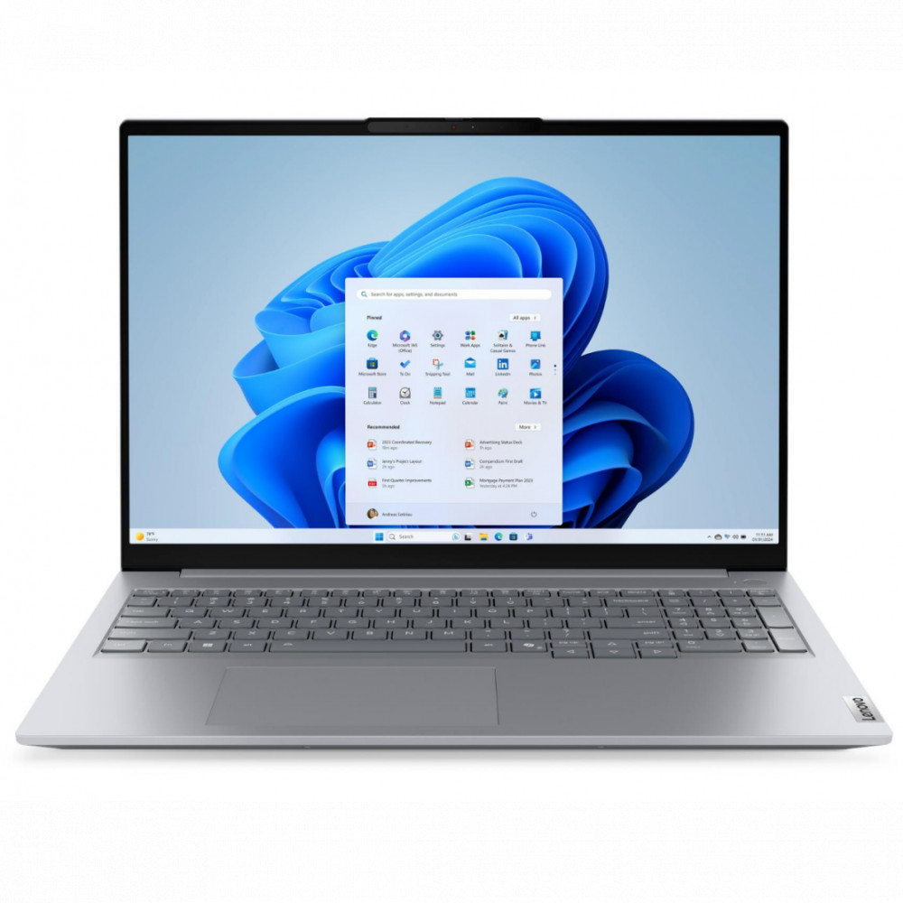 Ноутбук Lenovo ThinkBook 16 G8 IRL 21SHA07TCD 16 ", WUXGA 1920x1200 (16:10), Intel, Core 7, 16 Гб, 512 ГБ, Intel Graphics, Windows 11 Pro - миниатюра 2