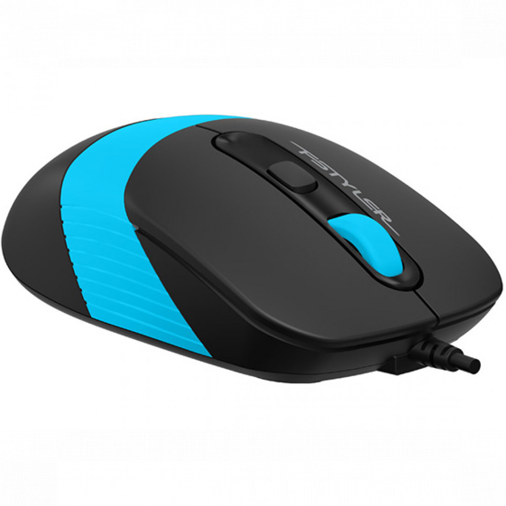 Мышь A4Tech FM10 FM10-BLUE Бюджетные, Проводная - миниатюра 2