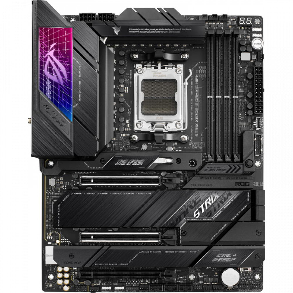 Материнская плата Asus ROG STRIX X670E-E GAMING WIFI ATX, AMD AM5 — фото товара