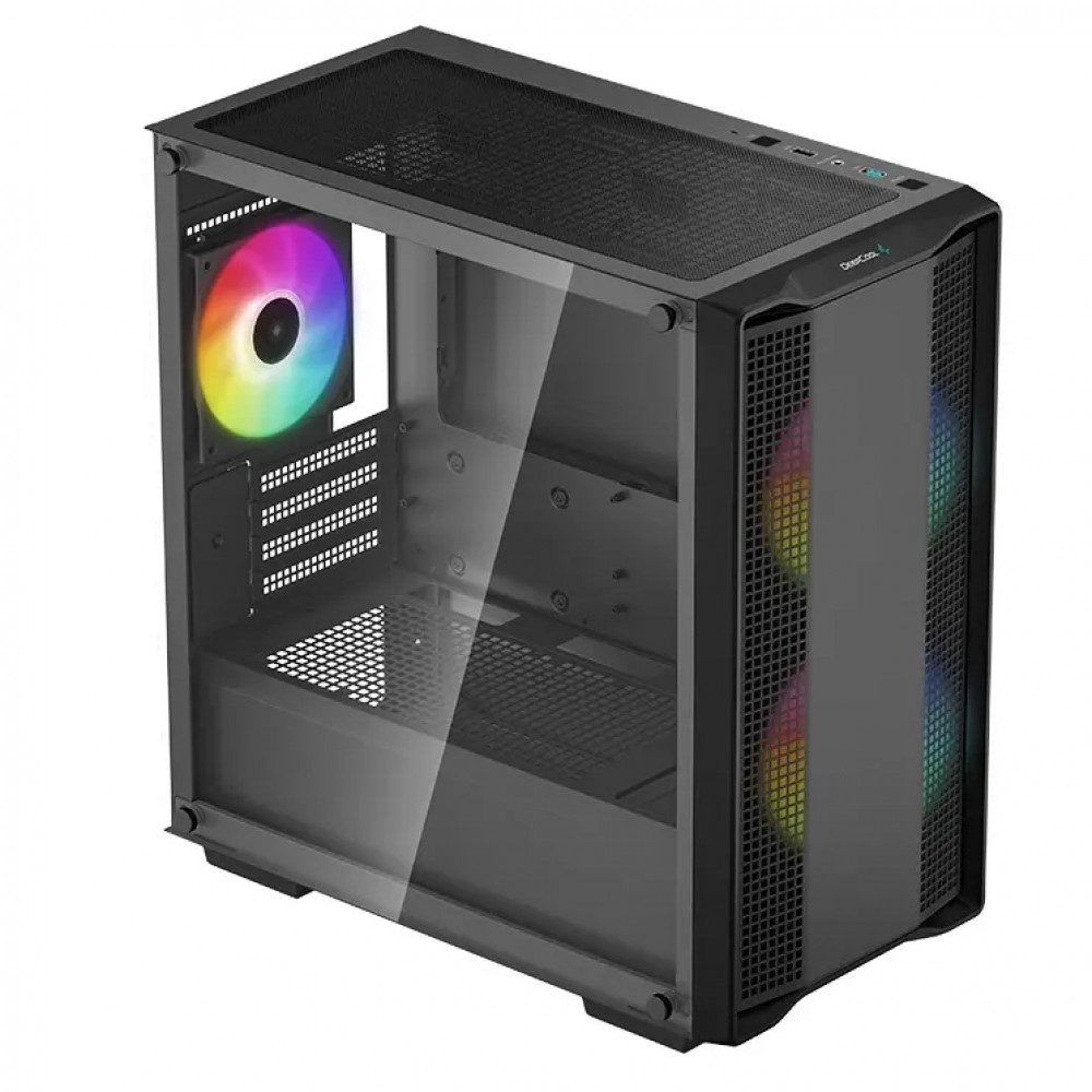 Корпус Deepcool CC360 ARGB R-CC360-BKAPM3-G-1 Mini-Tower - миниатюра 3