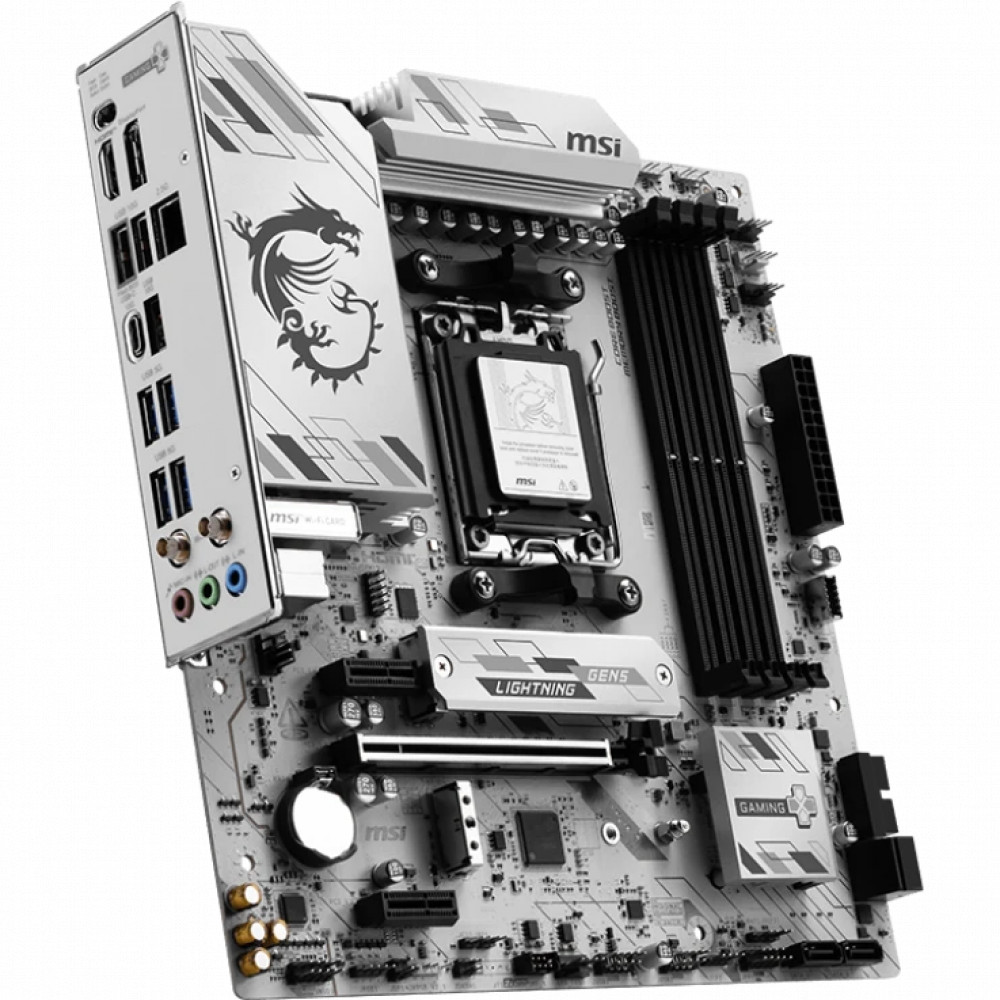 Материнская плата MSI B850M GAMING PLUS WIFI6E Micro-ATX, AMD AM5 - миниатюра 2
