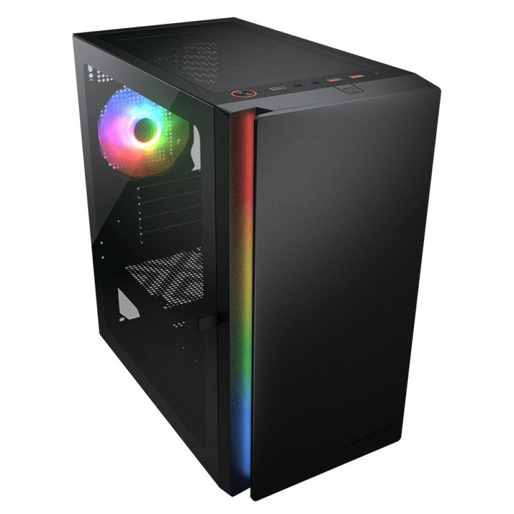 Корпус Cougar Purity RGB Black CGR-5PC4B-RGB Mini-Tower - миниатюра 3