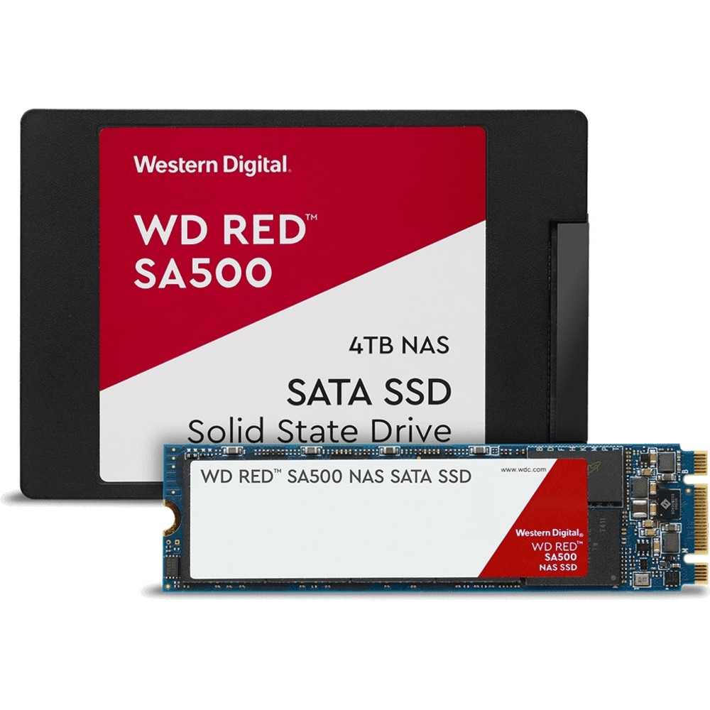 Жесткий диск Western Digital Red SA500 WDS500G1R0A SSD (твердотельные), 500 ГБ, 2.5 дюйма, SATA - миниатюра 4