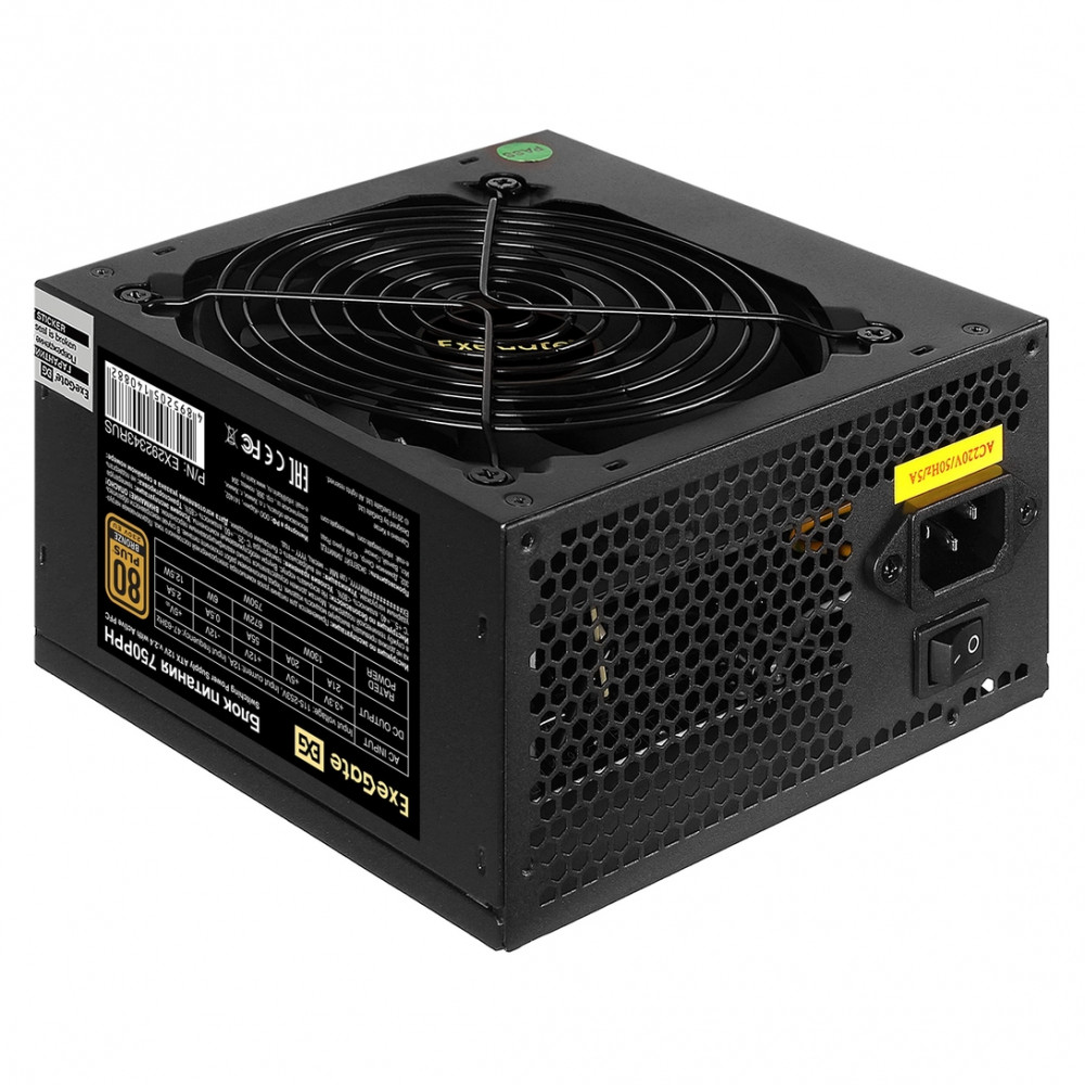 Блок питания ExeGate 750PPH EX292343RUS-OEM 750 Вт - миниатюра 2