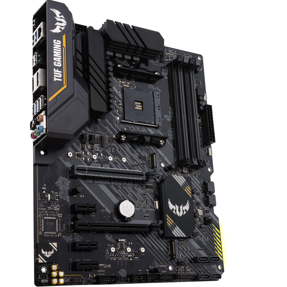 Материнская плата Asus TUF GAMING B450-PLUS II ATX, AMD AM4 - миниатюра 4