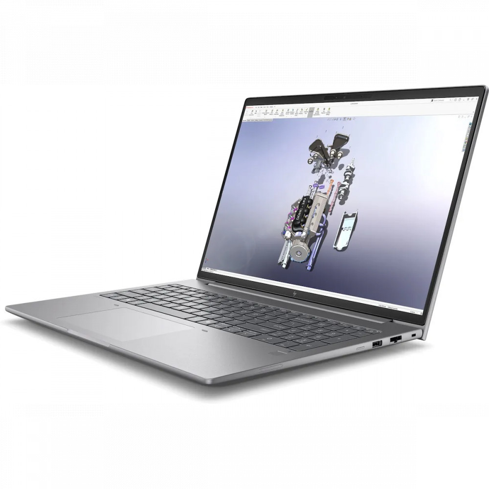 Ноутбук HP ZBook X G1i C9EQ6ET 16 ", WUXGA 1920x1200 (16:10), Intel, Core Ultra 7, 32 Гб, 1 ТБ, Nvidia RTX PRO 500 Blackwell, Windows 11 Pro - миниатюра 3