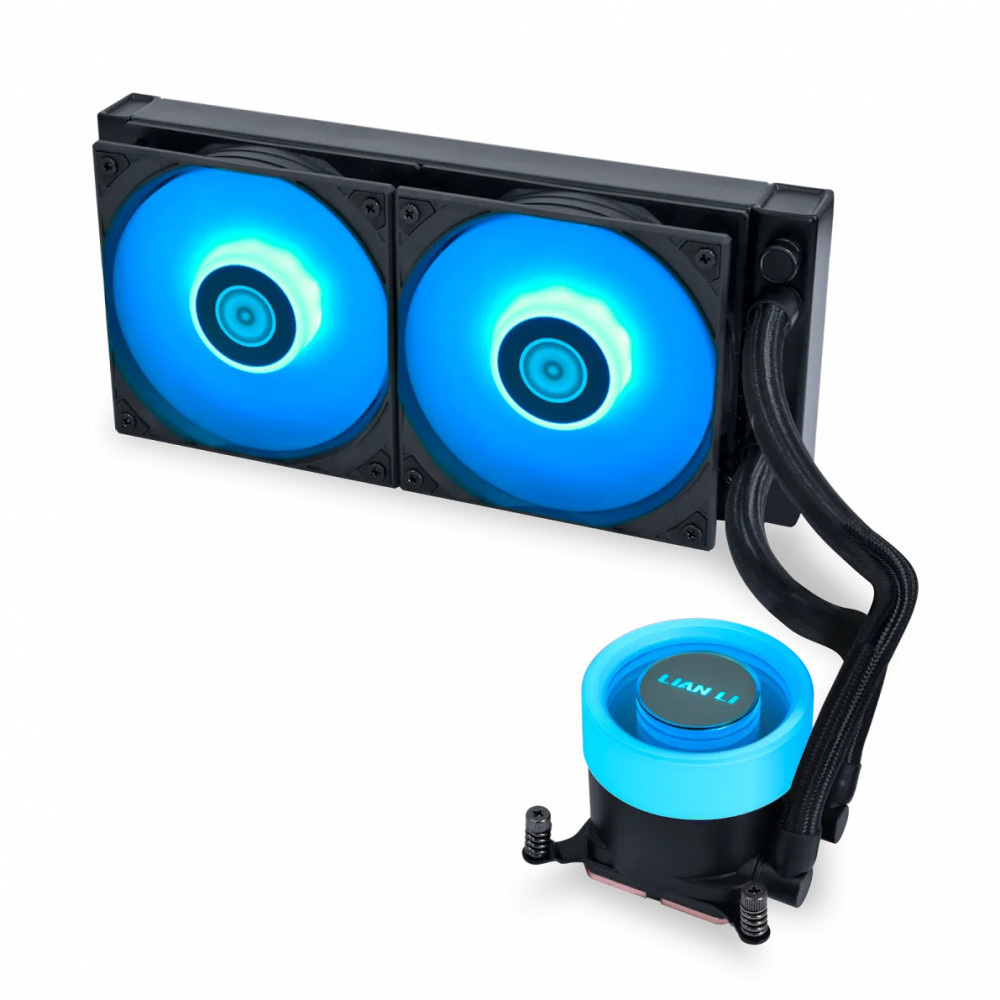 Система охлаждения Lian Li GALAHAD II LITE 240 RGB BLACK G89.GA2L24RB.00 Для процессора — фото товара