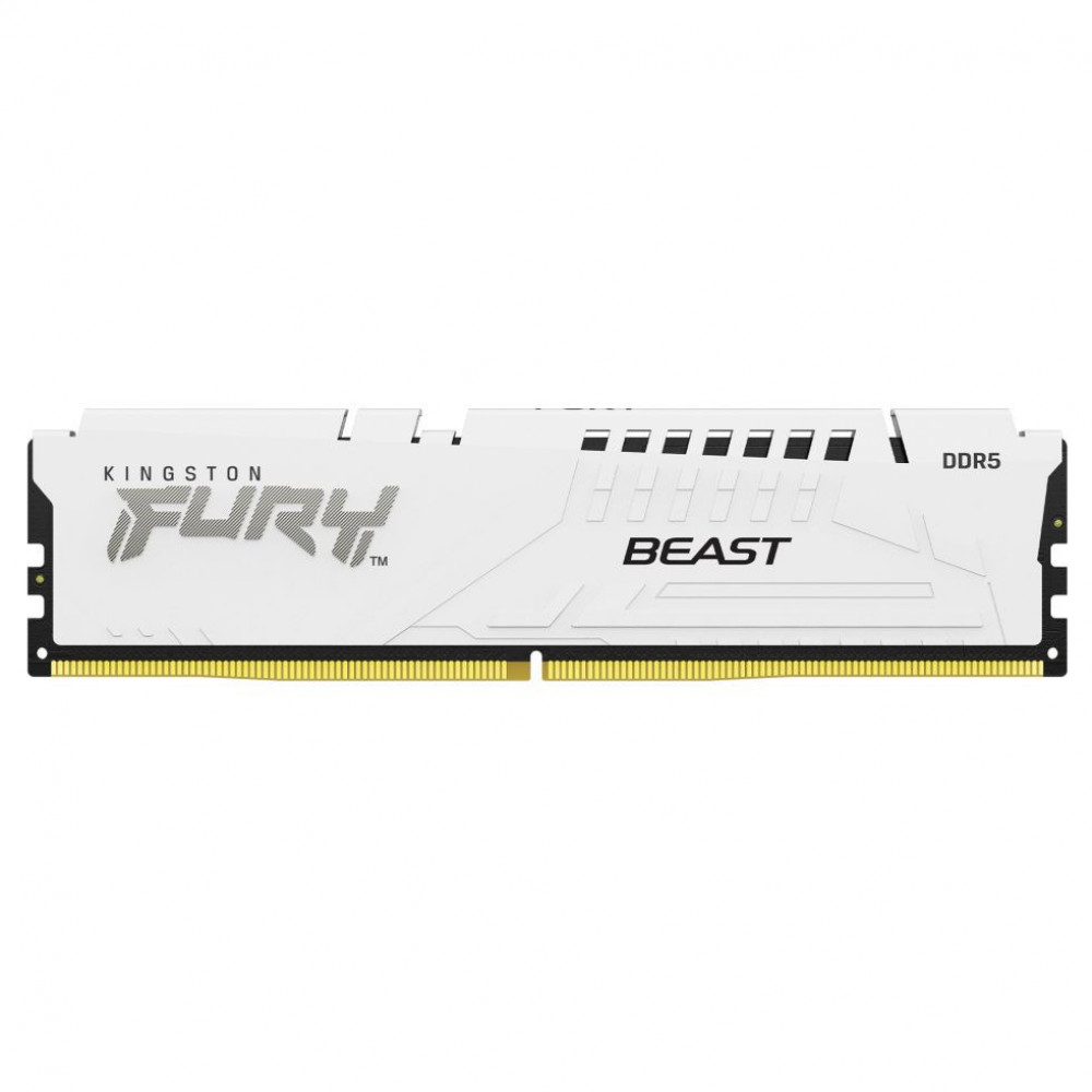 ОЗУ Kingston FURY Beast White XMP KF552C40BW-16 DIMM, DDR5, 16 Гб, 5200 МГц — фото товара