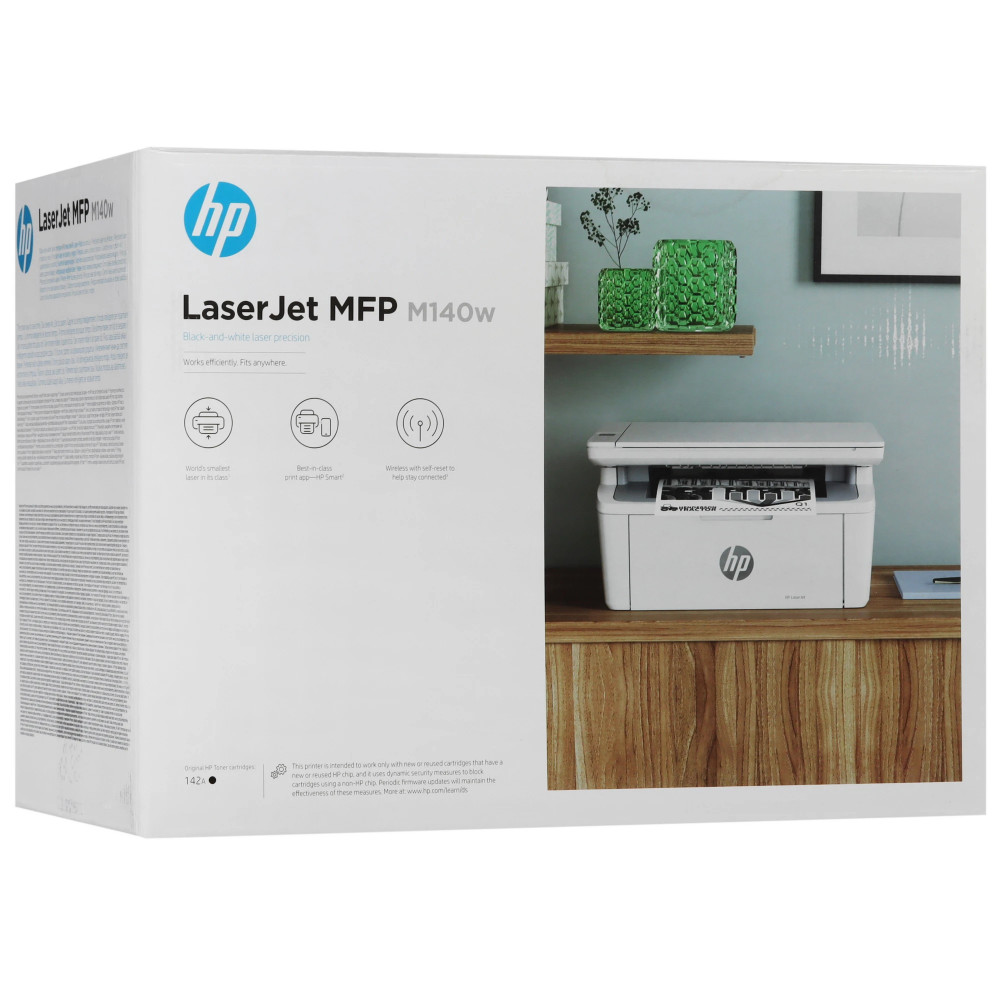МФУ HP LaserJet MFP M140w 7MD72F А4, Лазерный, Монохромная - миниатюра 5