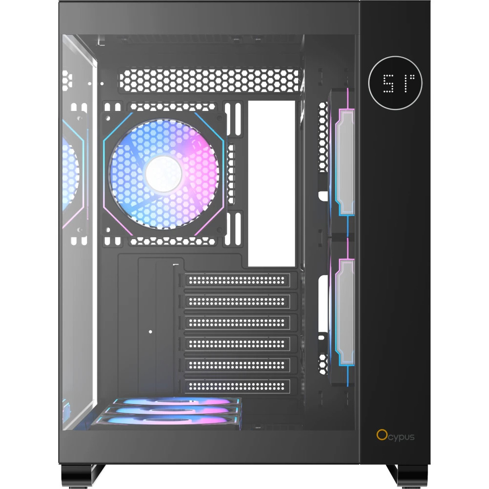 Корпус Ocypus Iota C70 BK ARGB Mid-Tower - миниатюра 3