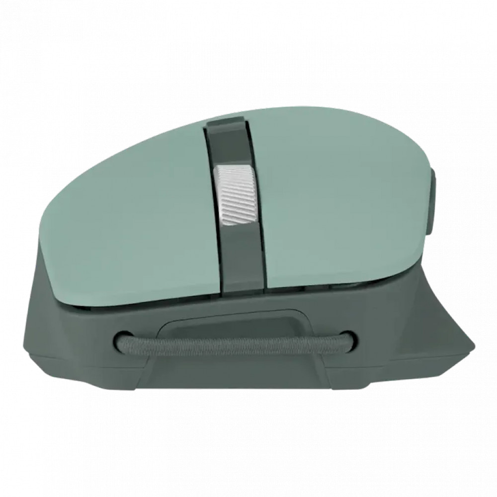 Мышь Asus SmartO Mouse MD200 Silent Plus Green 90XB0790-BMU030 Бюджетные, Беспроводная - миниатюра 3