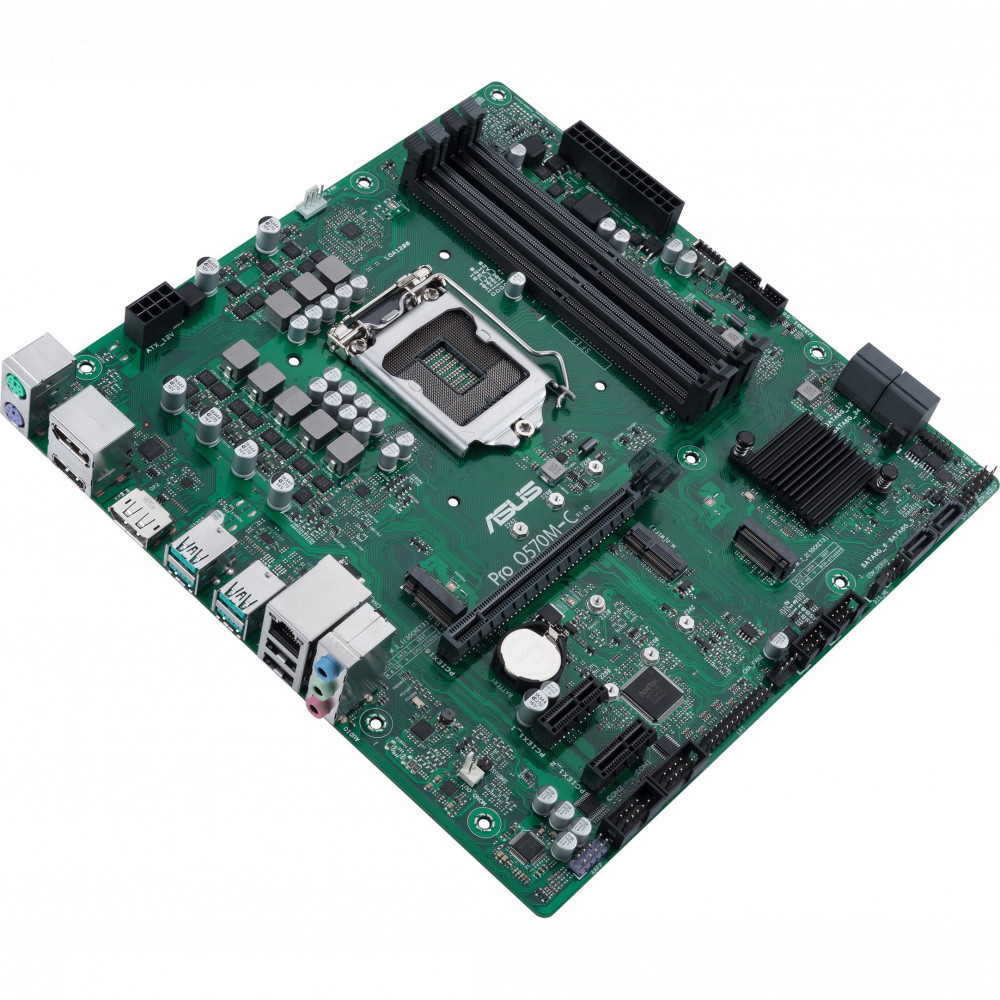Материнская плата Asus PRO Q570M-C/CSM 90MB1700-M0EAYC Micro-ATX, LGA 1200 - миниатюра 3