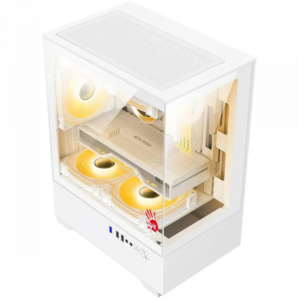 Корпус Bloody CC-125-WH Mini-Tower - миниатюра 3