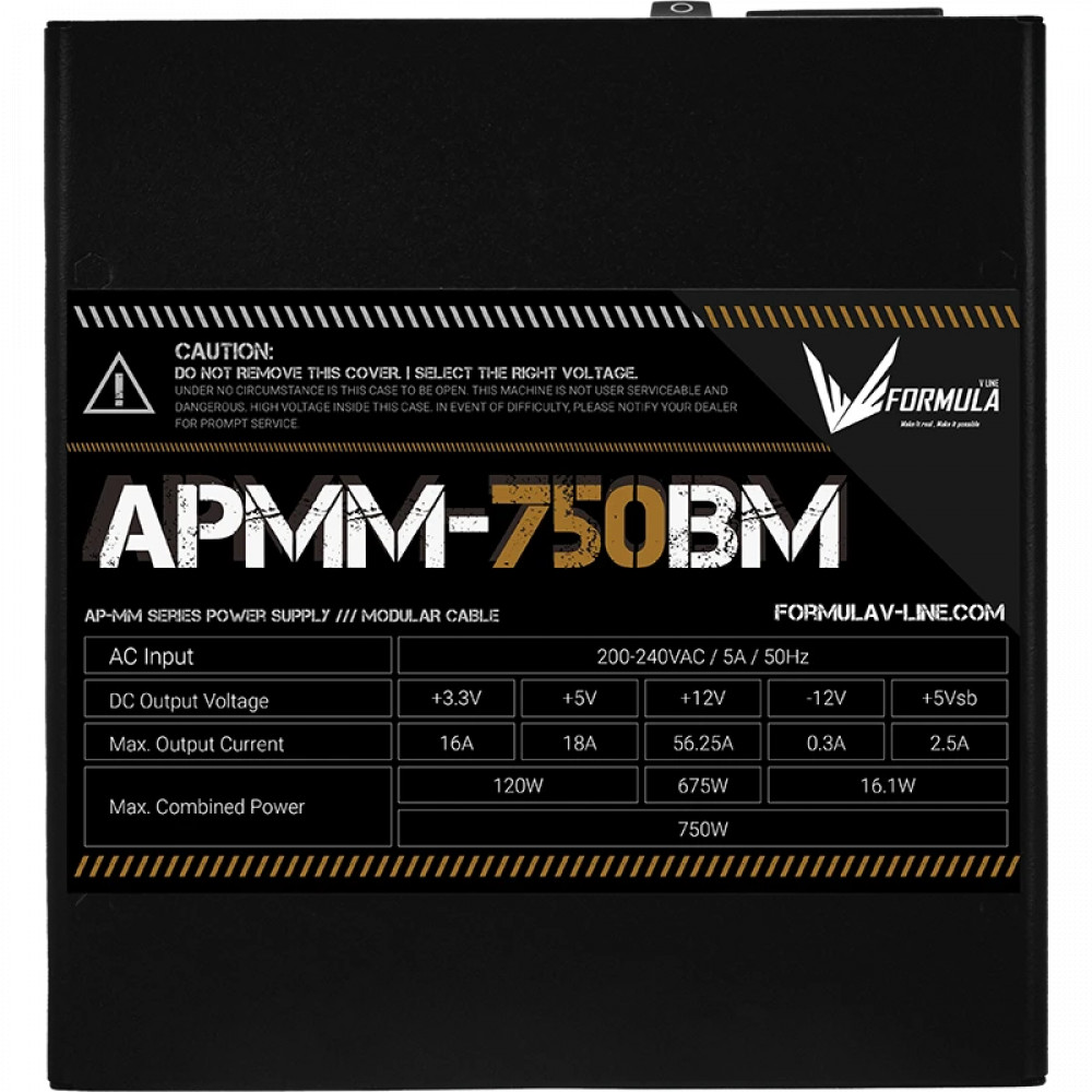 Блок питания Formula APMM-750BM 750 Вт - миниатюра 3