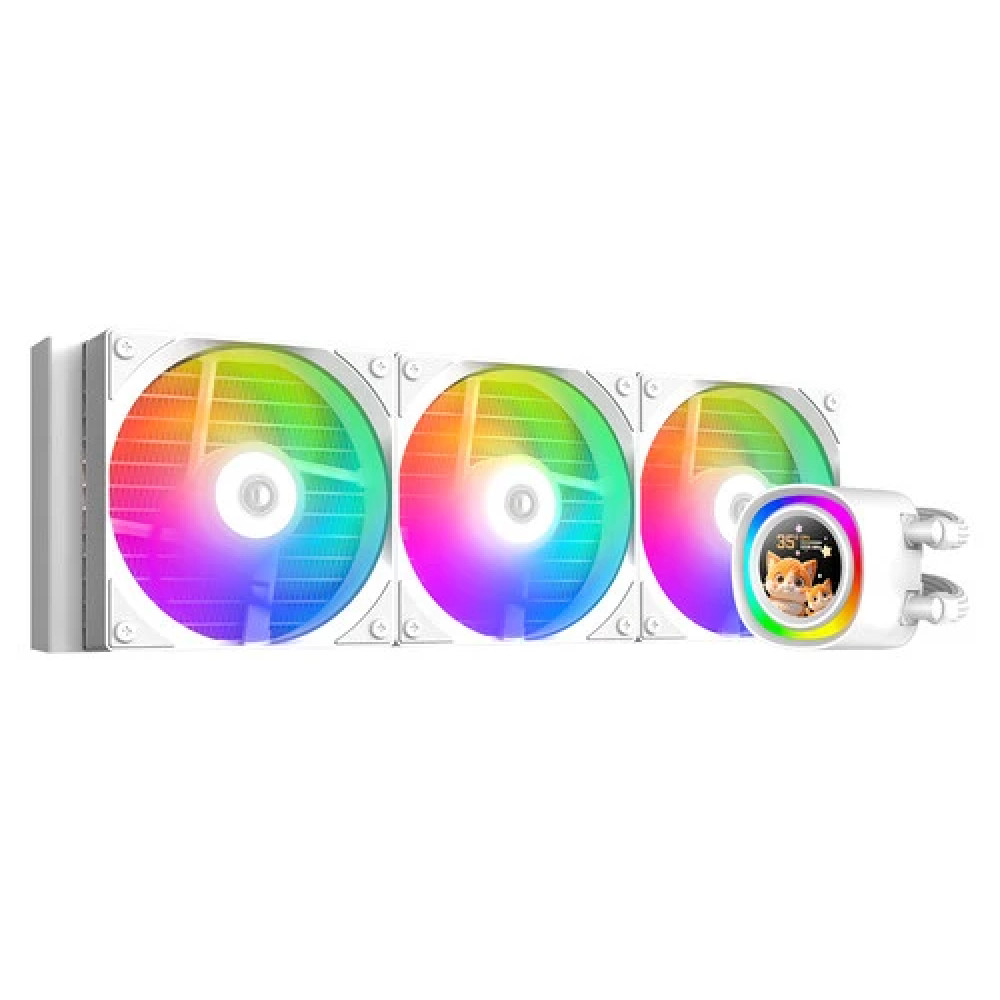 Система охлаждения ID-Cooling FX360 LCD WHITE ID-CPU-FX360 LCD WHITE Для процессора — фото товара