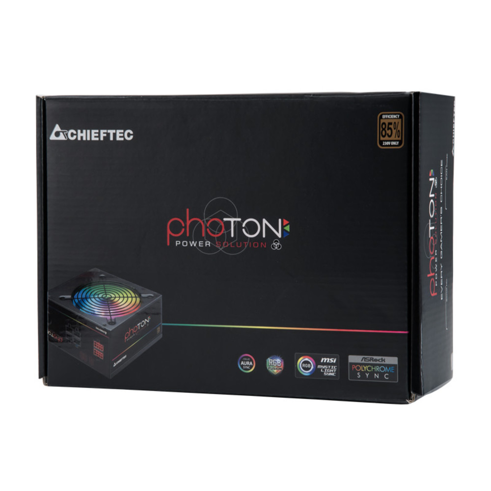 Блок питания Chieftec CTG-750C-RGB 750 Вт - миниатюра 8