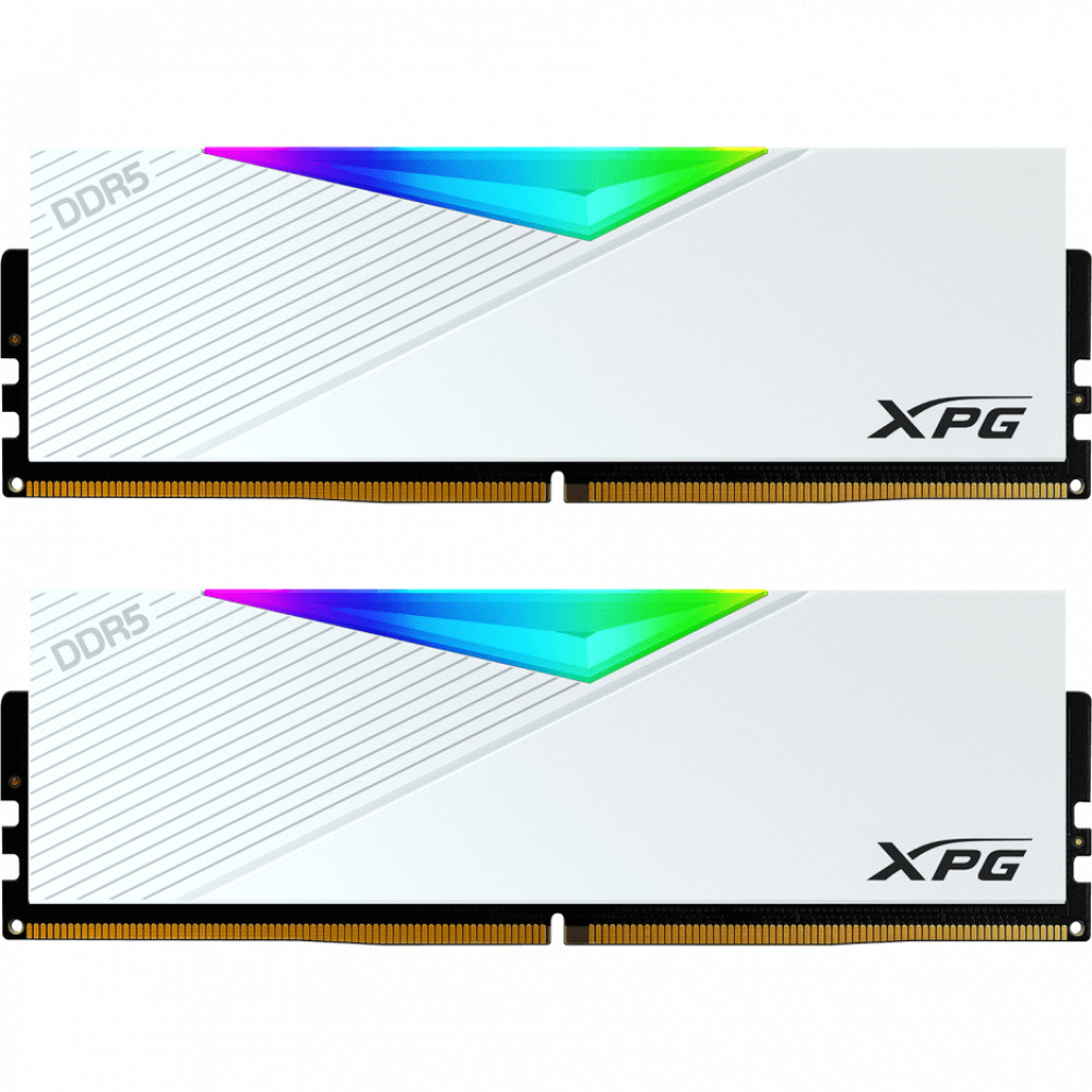 ОЗУ ADATA XPG Lancer AX5U6400C3232G-DCLARWH DIMM, DDR5, 64 Гб (2 х 32 Гб), 6400 МГц — фото товара