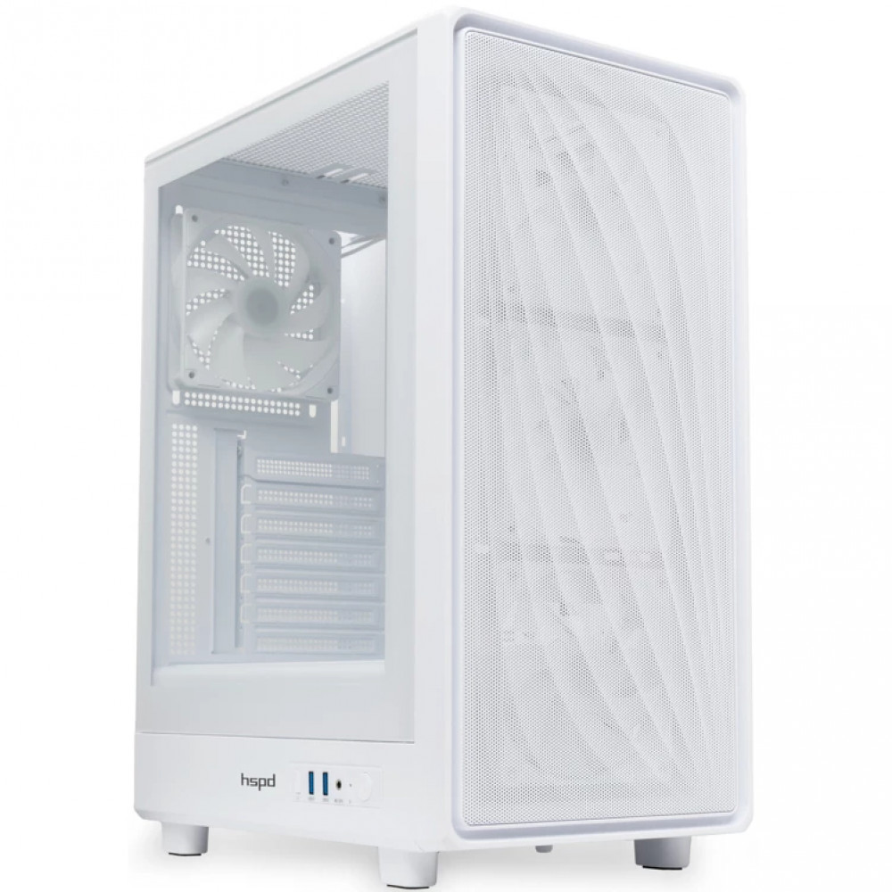 Корпус HSPD M510-TGWH-ARGB Mid-Tower - миниатюра 3