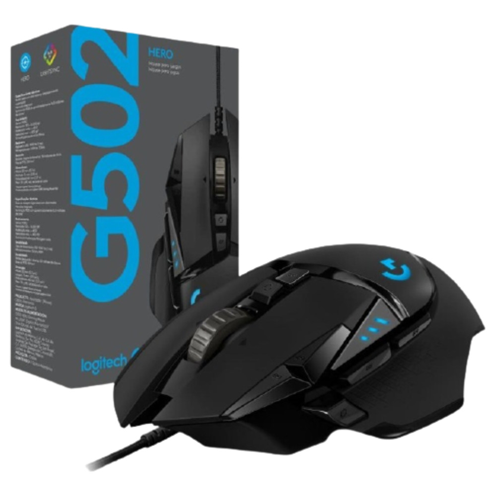 Мышь Logitech G502 Hero 910-005470 Игровые, Проводная — фото товара