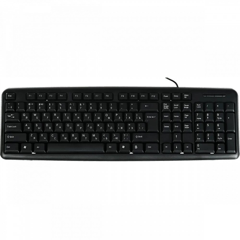 Клавиатура Defender HB-420 RU 45420 Проводная, USB - миниатюра 2