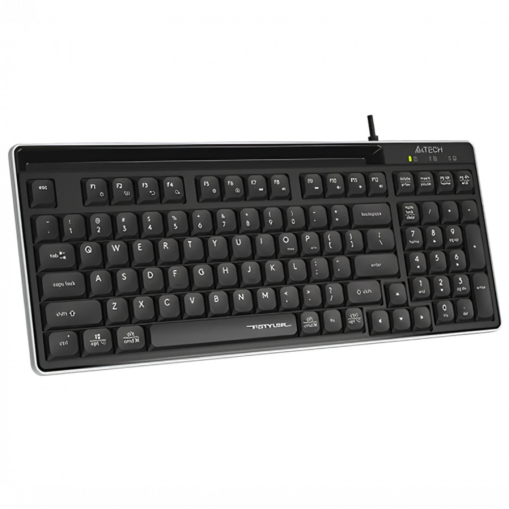 Клавиатура A4Tech Fstyler FX70 BLACK Проводная, USB - миниатюра 3