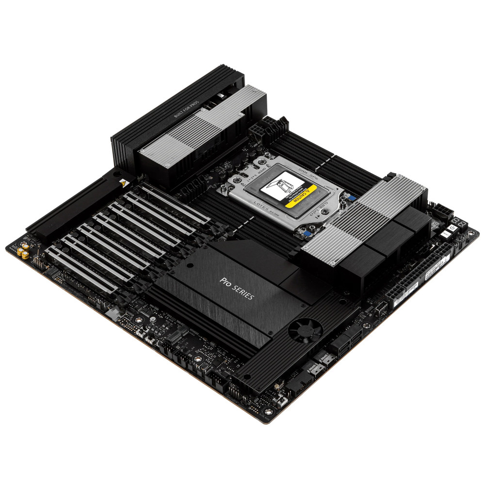 Материнская плата Asus PRO WS WRX90E-SAGE SE SSI EEB, AMD sTR5 - миниатюра 4