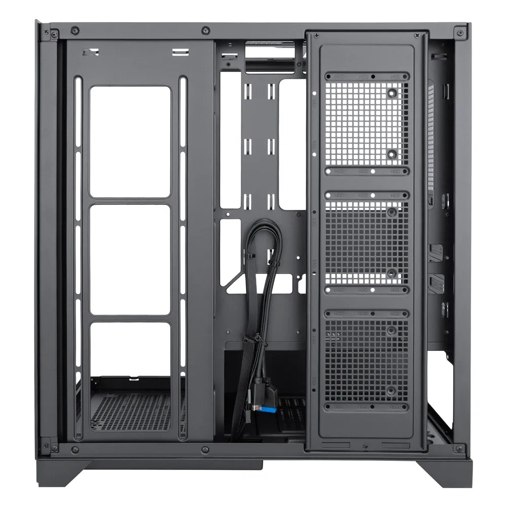 Корпус 1STPLAYER Mi8-BK-3FBR1FBC1 Черный Mid-Tower - миниатюра 4