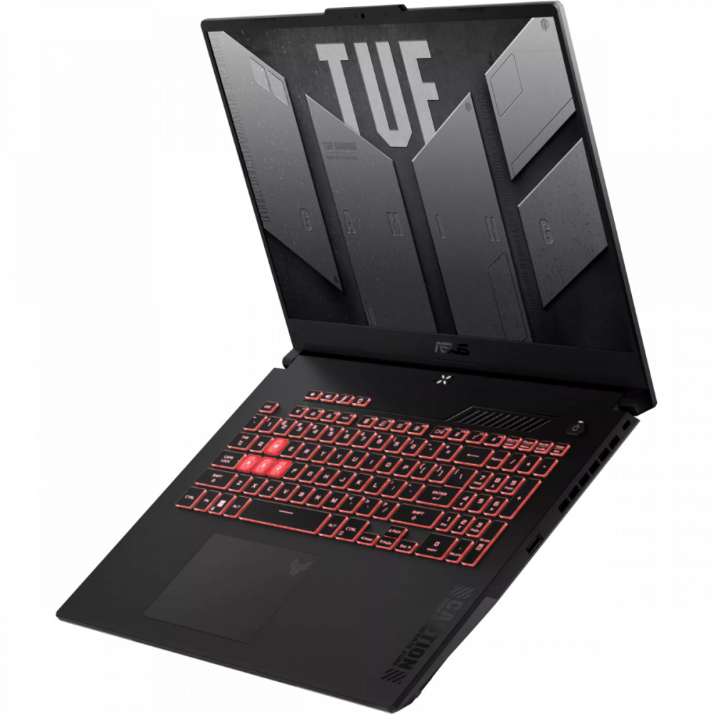 Ноутбук Asus FA707NUQ TUF Gaming A17 90NR0QH5-M000D0 17.3 ", FHD 1920x1080 (16:9), AMD, Ryzen 7, 16 Гб, 512 ГБ, nVidia GeForce RTX 4050 - миниатюра 2