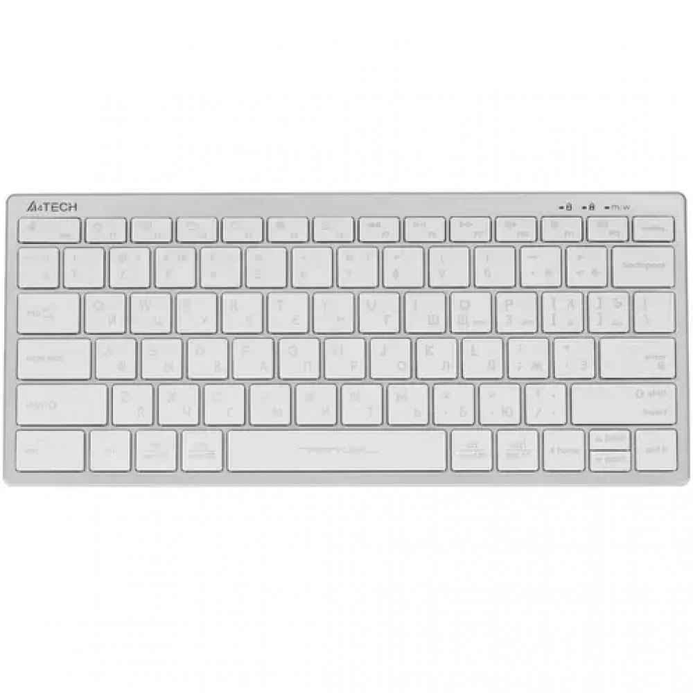Клавиатура A4Tech Fstyler FX61-Ice Blue-LED USB Проводная, USB - миниатюра 2