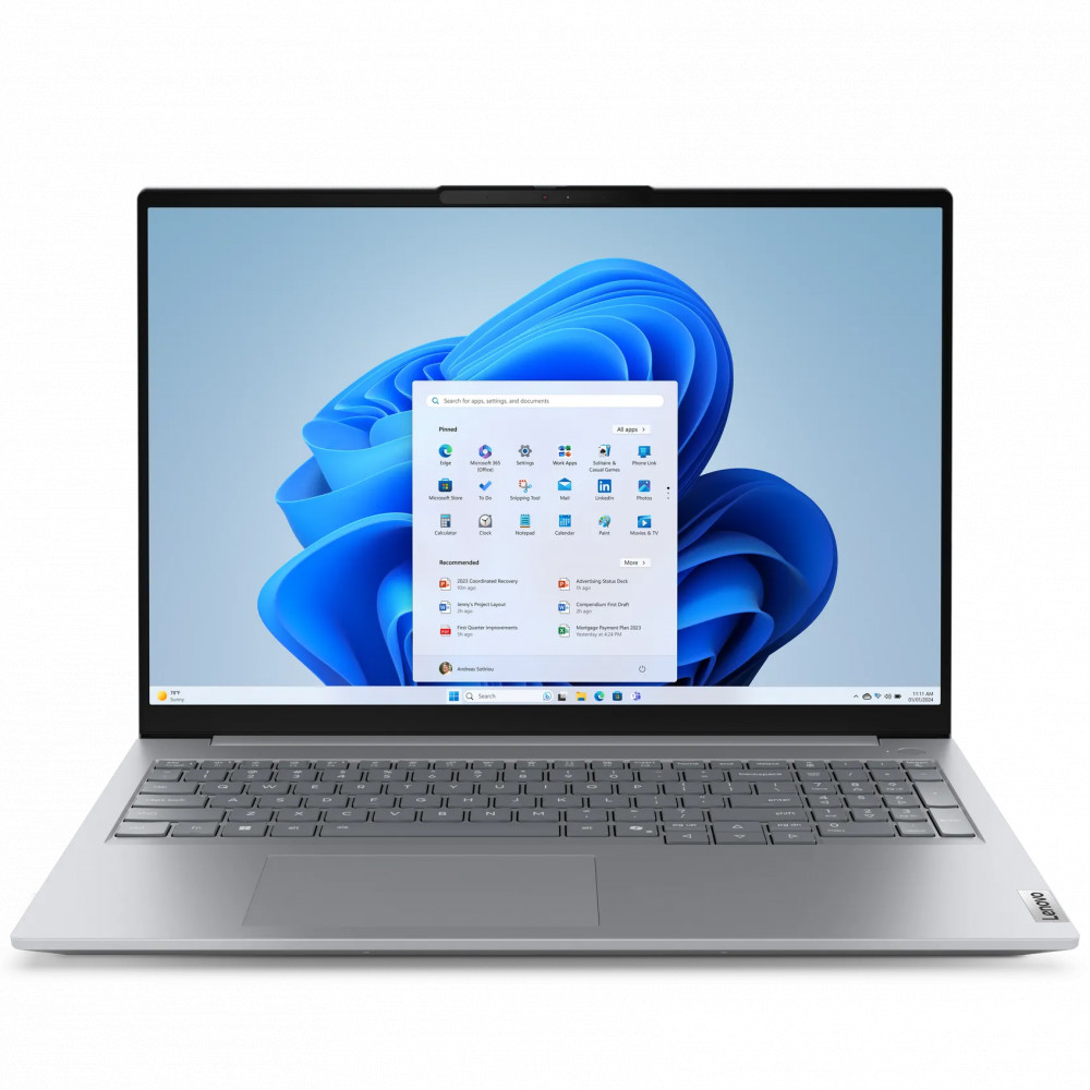 Ноутбук Lenovo ThinkBook 16 G8 IRL 21SH009GRT 16 ", WUXGA 1920x1200 (16:10), Intel, Core 7, 16 Гб, 512 ГБ, Intel Graphics — фото товара