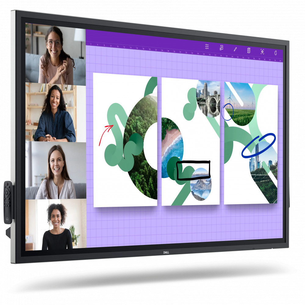 Монитор Dell P6524QT 210-BJKJ 65 ", IPS, 4K UHD 3840x2160 (16:9), 60 Гц - миниатюра 2