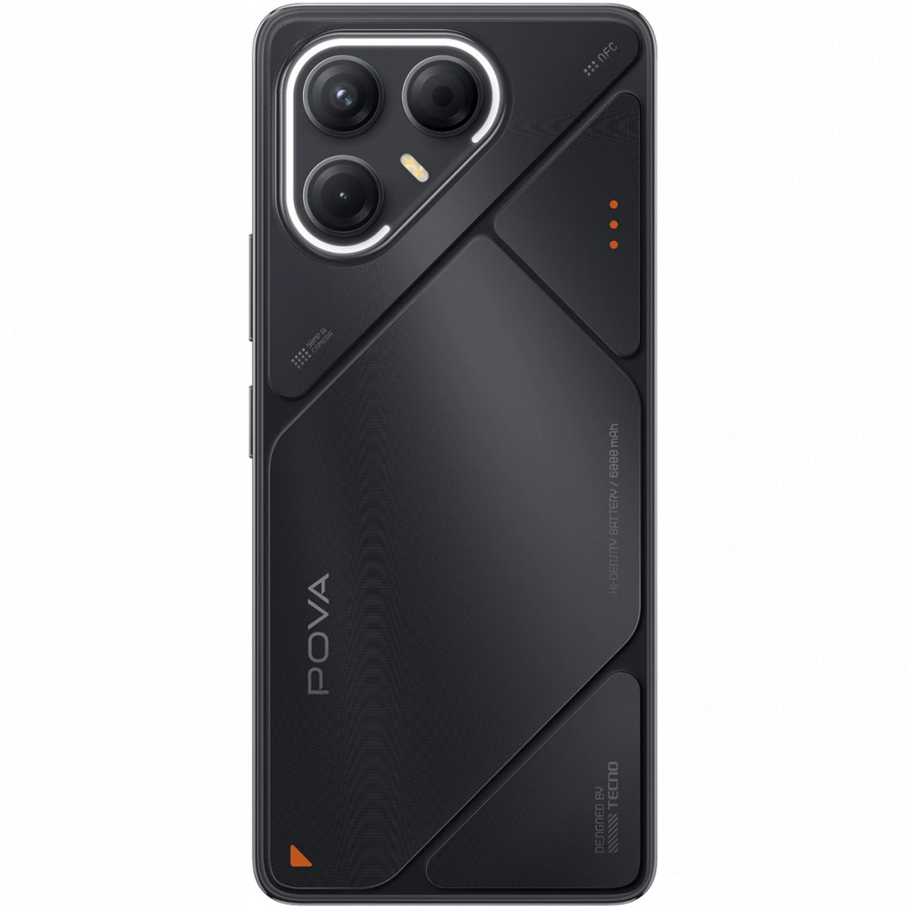 Смартфон TECNO Pova 7 5G 8/256Gb Geek Black LJ7 256+8 GEEK BLACK 256 Гб, 8 Гб - миниатюра 3