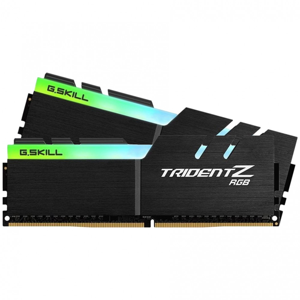 ОЗУ G.Skill Trident Z RGB 32GB F4-3200C16D-32GTZR DIMM, DDR4, 32 Гб (2 х 16 Гб), 3200 МГц - миниатюра 3